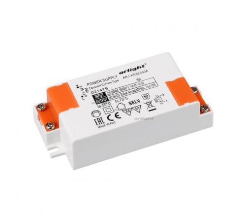 Блок питания Arlight ARJ-KE52350A (18W, 350mA, PFC) 021476 Блок питания Arlight ARJ-KE52350A (18W, 350mA, PFC) 021476