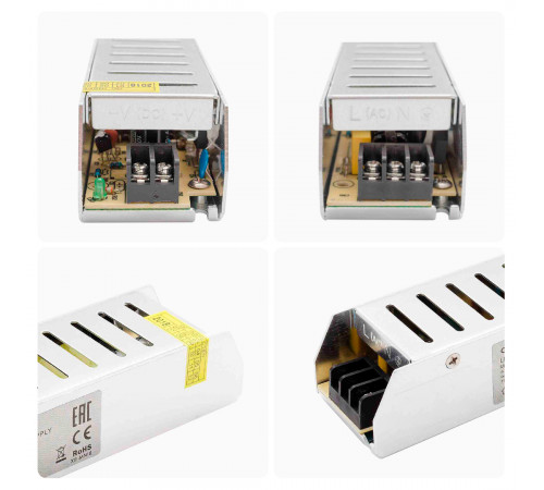 Блок питания Apeyron 12В 75Вт IP20 6,5А 03-48