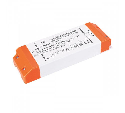 Блок питания Arlight ARV-SP-24150-PFC-TRIAC (24V, 6.25A, 150W) 029493(1) Блок питания Arlight ARV-SP-24150-PFC-TRIAC (24V, 6.25A, 150W) 029493(1)