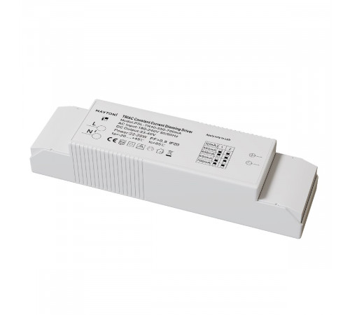Блок питания Maytoni 22-28Вт DC23-40В IP20 Triac PSL-TR40-550-700mA Блок питания Maytoni 22-28Вт DC23-40В IP20 Triac PSL-TR40-550-700mA