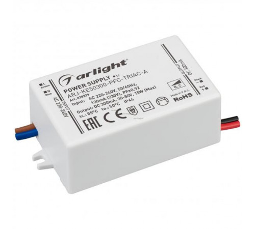 Блок питания для светодиодной ленты Arlight ARJ 028279 Блок питания для светодиодной ленты Arlight ARJ 028279