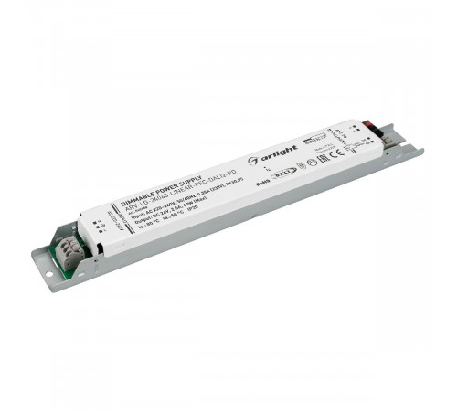 Блок питания Arlight ARV-LG-24060-LINEAR-PFC-DALI2-PD (24V, 2.5A, 60W) 049480 Блок питания Arlight ARV-LG-24060-LINEAR-PFC-DALI2-PD (24V, 2.5A, 60W) 049480