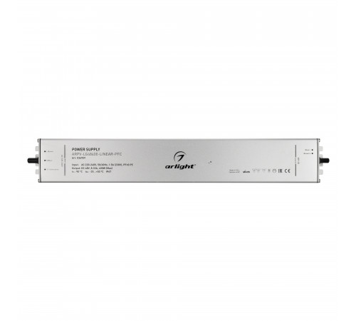 Блок питания Arlight ARPV-LG48400-LINEAR-PFC 48V 8.33A 400W 036959 Блок питания Arlight ARPV-LG48400-LINEAR-PFC 48V 8.33A 400W 036959