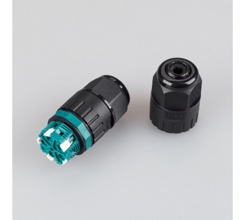 Коннектор Arlight ARL-CWP-5pin-16A (9-12mm) (Arlight, IP68) 046180 Коннектор Arlight ARL-CWP-5pin-16A (9-12mm) (Arlight, IP68) 046180