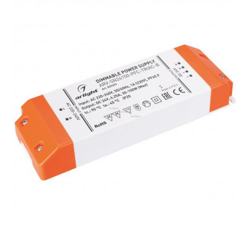 Блок питания для светодиодной ленты Arlight ARV 029493 Блок питания для светодиодной ленты Arlight ARV 029493