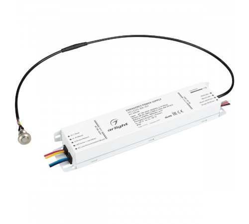 Блок аварийного питания Arlight ARJ-EMG-8W-INT (60-180V, 1.5H, LiFePO4) 047605 Блок аварийного питания Arlight ARJ-EMG-8W-INT (60-180V, 1.5H, LiFePO4) 047605