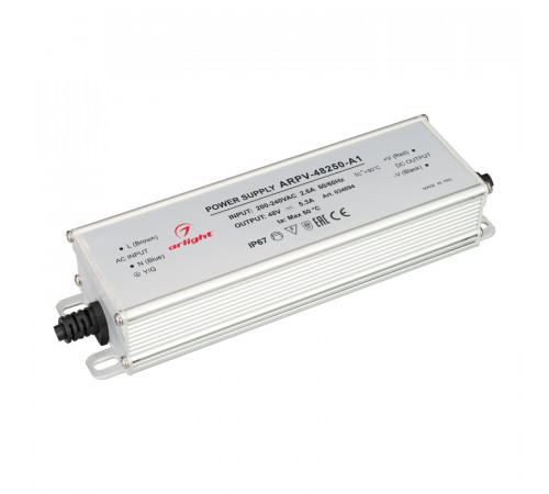 Блок питания Arlight ARPV-48250-A1 (48V, 5.3A, 254W) 034694 Блок питания Arlight ARPV-48250-A1 (48V, 5.3A, 254W) 034694
