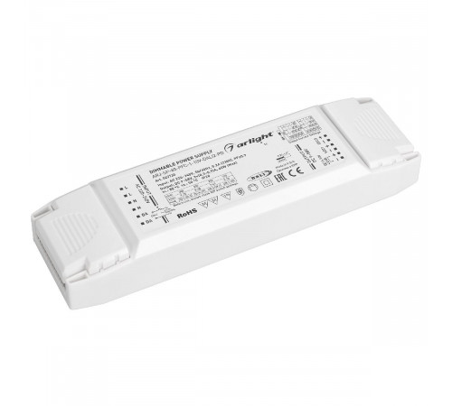 Блок питания Arlight ARJ-SP-60-PFC-1-10V-DALI2-PD (60W, 9-58V, 2x0.3-0.9A, IP20) 033730 Блок питания Arlight ARJ-SP-60-PFC-1-10V-DALI2-PD (60W, 9-58V, 2x0.3-0.9A, IP20) 033730