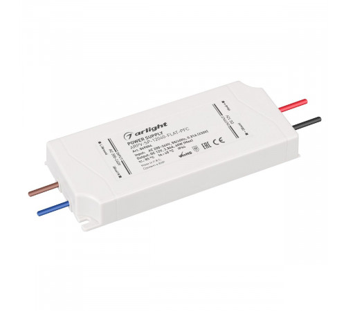 Блок питания Arlight ARPV-SP-12040-FLAT-PFC (12V, 3.34A, 40W) 049004 Блок питания Arlight ARPV-SP-12040-FLAT-PFC (12V, 3.34A, 40W) 049004