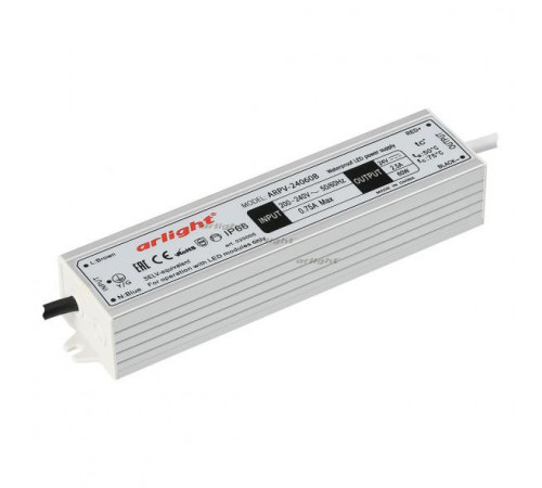 Блок питания Arlight ARPV-24060-B (24V, 2.5A, 60W) 020005 Блок питания Arlight ARPV-24060-B (24V, 2.5A, 60W) 020005