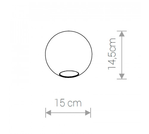 Плафон Nowodvorski Cameleon Sphere S 8531 Плафон Nowodvorski Cameleon Sphere S 8531