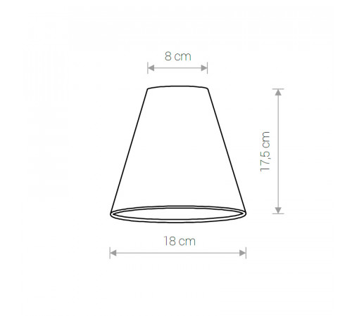 Абажур Nowodvorski Cameleon Cone S 8415 Абажур Nowodvorski Cameleon Cone S 8415