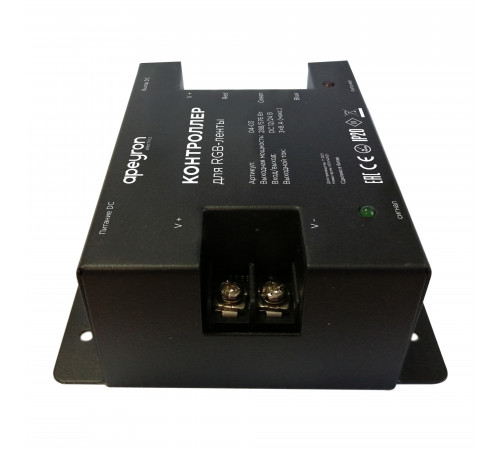 Контроллер RGB Apeyron 12/24В 288/57 Вт 3 канала*8А 04-03(288) Контроллер RGB Apeyron 12/24В 288/57 Вт 3 канала*8А 04-03(288)