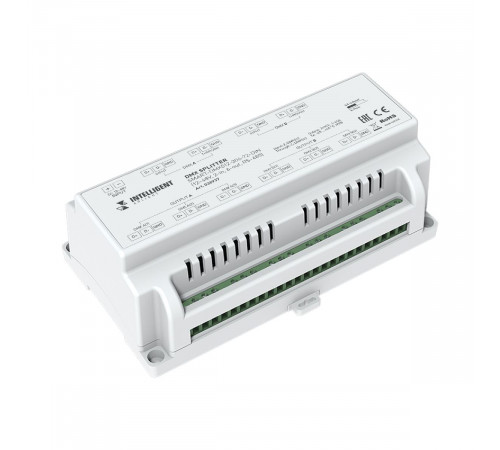 Сплиттер Arlight SMART-DMX512-306-72-DIN (12-48V, 2-in, 6-out, RS-485) 038937 Сплиттер Arlight SMART-DMX512-306-72-DIN (12-48V, 2-in, 6-out, RS-485) 038937