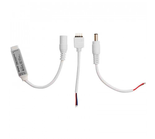 Мини-контроллер RGB Apeyron 12/24В 72/144Вт 3 канала*2 А RF пульт 04-18 Мини-контроллер RGB Apeyron 12/24В 72/144Вт 3 канала*2 А RF пульт 04-18