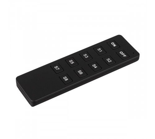 Пульт Arlight SMART-801-22-8SC-MULTI Black (3V, 2.4G) 037335 Пульт Arlight SMART-801-22-8SC-MULTI Black (3V, 2.4G) 037335