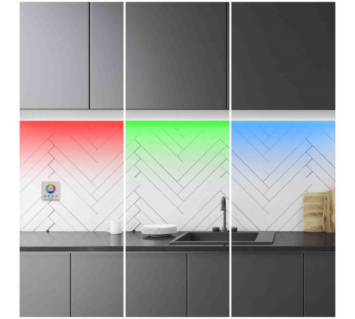 Контроллер RGB Apeyron 12В 144Вт встраиваемый с сенсорной панелью 04-09 Контроллер RGB Apeyron 12В 144Вт встраиваемый с сенсорной панелью 04-09