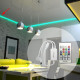 Контроллер для светодиодной ленты RGBW Apeyron 72Вт 12-24В 4*15A/канал IP20 пульт, DC-коннектор для входа, 5-игольчатый коннектор для выхода 04-29