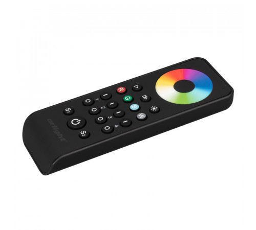 Пульт Arlight Smart-R43-RGBW Black (4 зоны, 2.4G) 031939 Пульт Arlight Smart-R43-RGBW Black (4 зоны, 2.4G) 031939