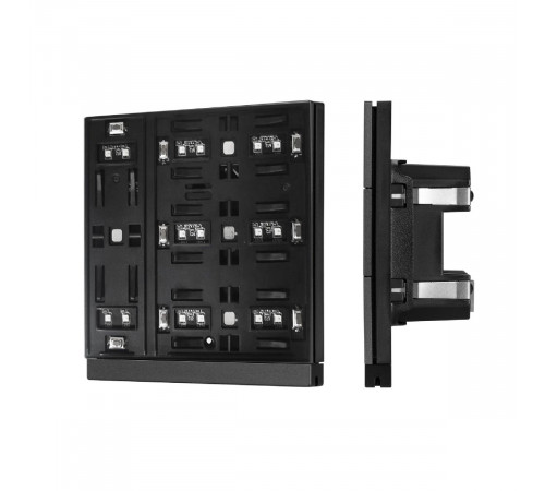 Механизм панели Arlight KNX-304-22-IN Black (Bus) 051688 Механизм панели Arlight KNX-304-22-IN Black (Bus) 051688