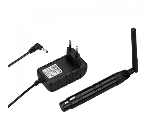 Усилитель Arlight Smart-DMX-Receiver Black (5V, XLR3 Male, 2.4G) 028417 Усилитель Arlight Smart-DMX-Receiver Black (5V, XLR3 Male, 2.4G) 028417