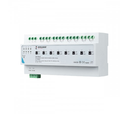 Релейный модуль Arlight DALI2-708-82-ADDR-DRO-DIN Grey (230V, 8x16A) 050548 Релейный модуль Arlight DALI2-708-82-ADDR-DRO-DIN Grey (230V, 8x16A) 050548