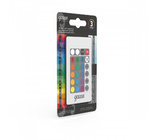 Пульт ДУ Gauss Smart LED 966412400 Пульт ДУ Gauss Smart LED 966412400