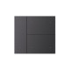 Накладка панели Arlight KNX-23-3G-SUF Dark Grey (Backlight) 051095