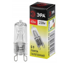 Лампа галогенная Эра G9 40W 3000K G9-JCD-40-230V-CL C0027378