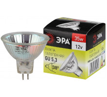Лампа галогенная Эра GU5.3 35W 3000K GU5.3-MR16-35W-12V-CL C0027355