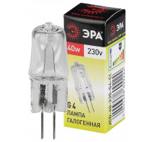 Лампа галогенная Эра G4 40W 3000K G4-JCD-40W-230V-CL C0039280