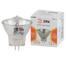 Лампа галогенная Эра GU4 50W 3000K GU4-MR11-50W-12V-30CL Б0044749