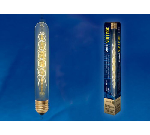 Лампа накаливания (UL-00000484) Uniel E27 60W золотистая IL-V-L28A-60/GOLDEN/E27 CW01 Лампа накаливания (UL-00000484) Uniel E27 60W золотистая IL-V-L28A-60/GOLDEN/E27 CW01