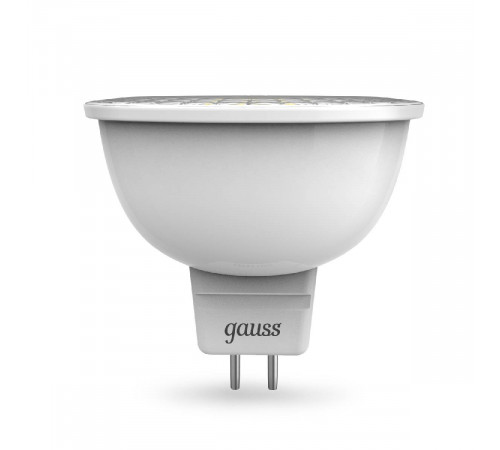 Лампа cветодиодная диммируемая Gauss GU5.3 5W 4100K матовая 101505205-D Лампа cветодиодная диммируемая Gauss GU5.3 5W 4100K матовая 101505205-D