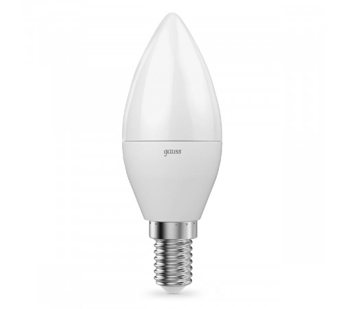 Лампа светодиодная диммируемая Gauss E14 7W 3000K матовая 103101107-S
