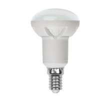 Лампа светодиодная диммируемая (UL-00004710) Uniel E14 7W 3000K матовая LED-R50 7W/3000K/E14/FR/DIM PLP01WH