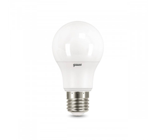 Лампа светодиодная диммируемая Gauss E27 11W 6500К груша матовая 102502311-D