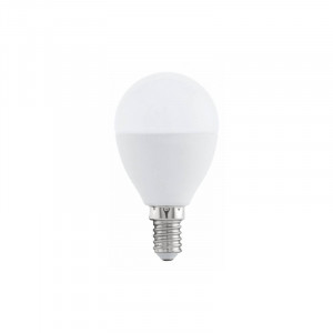 Лампа светодиодная диммируемая Eglo E14 5W 2700-6500K груша матовая 11672