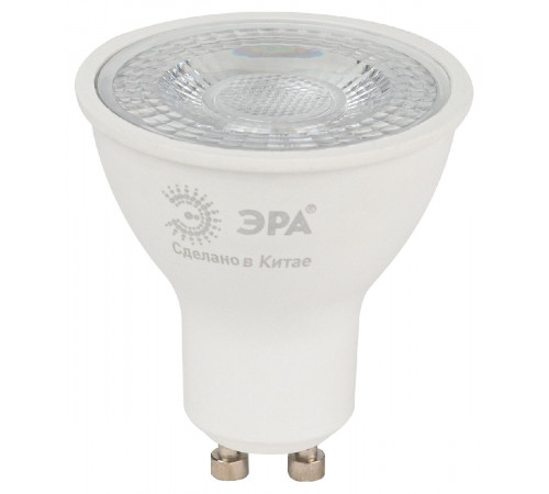 Лампа светодиодная Эра GU10 8W 6000K LED Lense MR16-8W-860-GU10 Б0054943 Лампа светодиодная Эра GU10 8W 6000K LED Lense MR16-8W-860-GU10 Б0054943