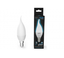 Лампа светодиодная Gauss E14 9,5W 6500K матовая 104101310