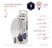 Лампа светодиодная Эра E14 9W 6000K LED B35-9W-860-E14 Б0031403