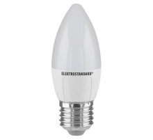 Лампа светодиодная Elektrostandard E27 8W 4200K свеча матовая 4690389152344