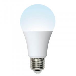 Лампа светодиодная (UL-00002372) Uniel E27 10W 4000K матовая LED-A60-10W/NW/E27/FR/MB PLM11WH