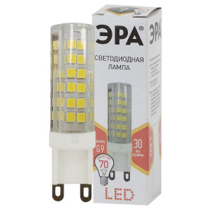 Лампа светодиодная Эра G9 7W 2700K LED JCD-7W-CER-827-G9 Б0027865