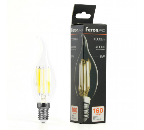Лампа светодиодная Feron LB-1218 E14 8W 4000K 51266 Лампа светодиодная Feron LB-1218 E14 8W 4000K 51266