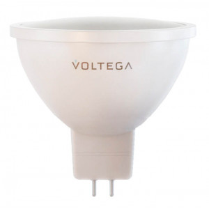 Лампа светодиодная Voltega GU5.3 7W 2800К матовая 7058