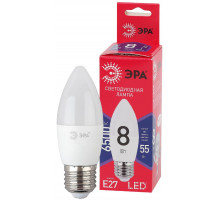 Лампа светодиодная Эра E27 8W 6500K LED B35-8W-865-E27 R Б0045342