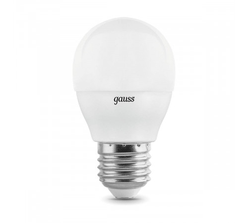 Лампа светодиодная Gauss E27 7W 2700K матовая 53217T
