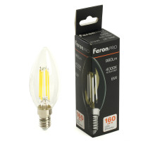 Светодиодная лампа Feron LB-1206 E14 6W 4000K 51245