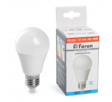 Лампа светодиодная низковольтная Feron LB-192 Шар E27 10W 6400K 48732